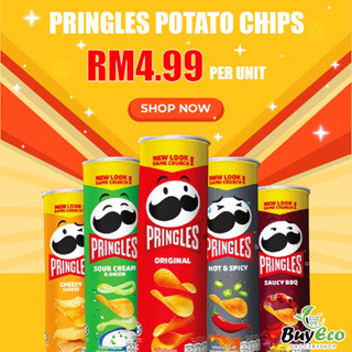 Buy Pringles Original Potato Chips, 149g (Pack of 2) Online at