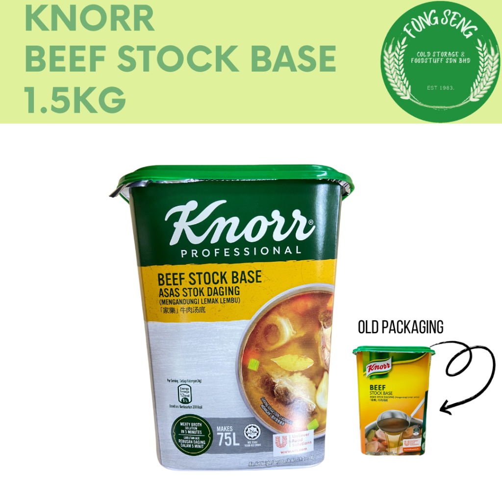 KNORR Professional Beef Stock Base 1.5kg Shopee Malaysia