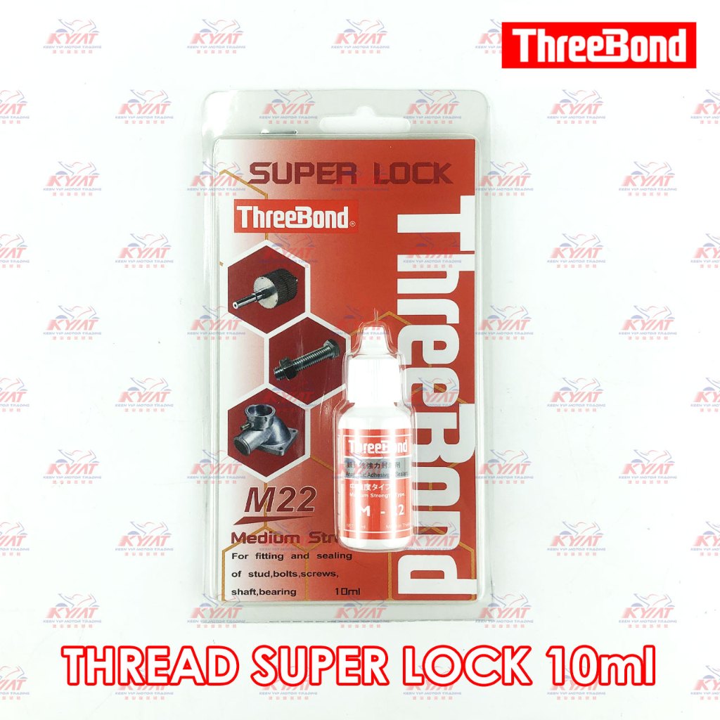 THREEBOND THREAD SUPER LOCK GUM (M22) 10ml Shopee Malaysia