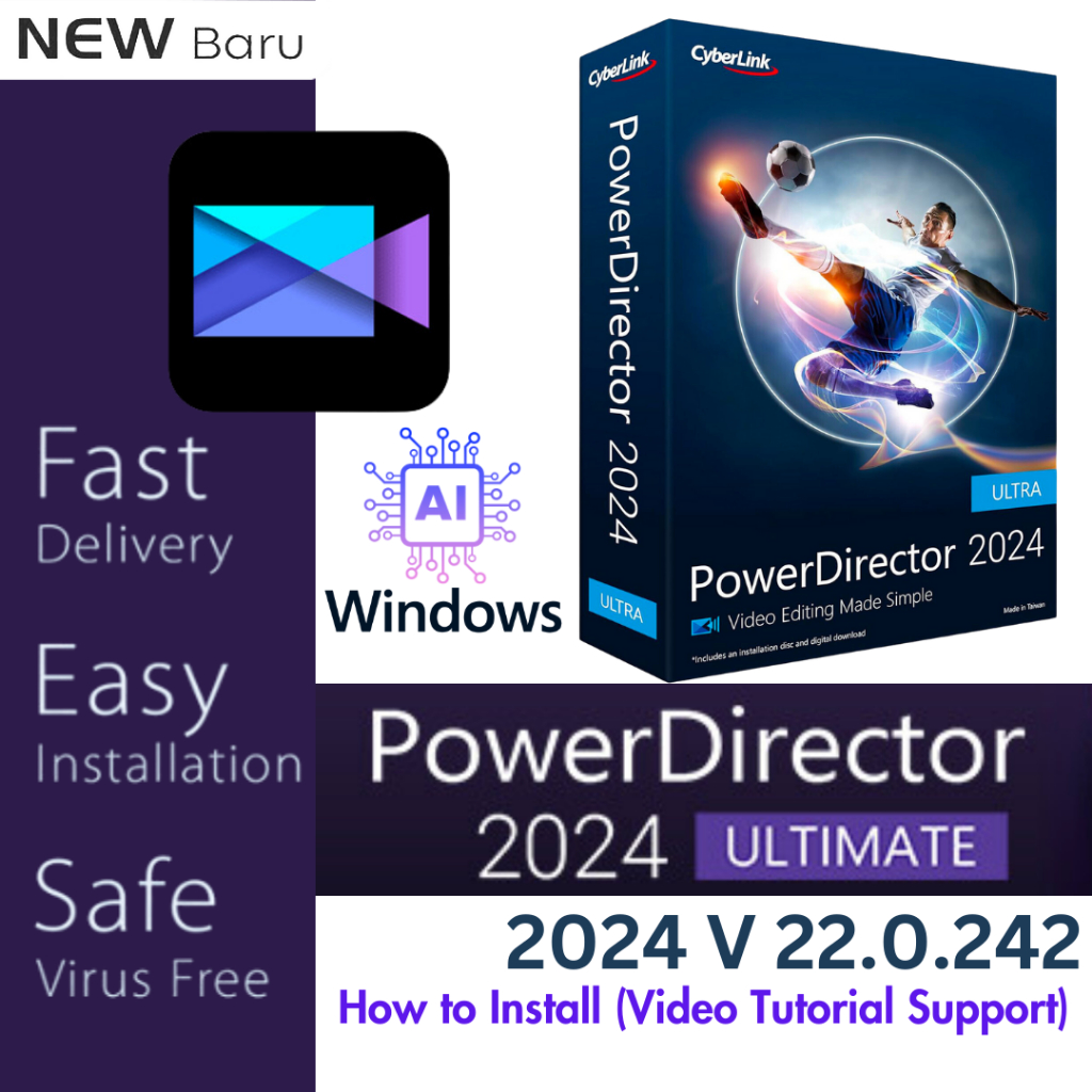 🔥Latest🔥 CyberLink PowerDirector Ultimate 2024 V22.0.24 | Start Editing ...