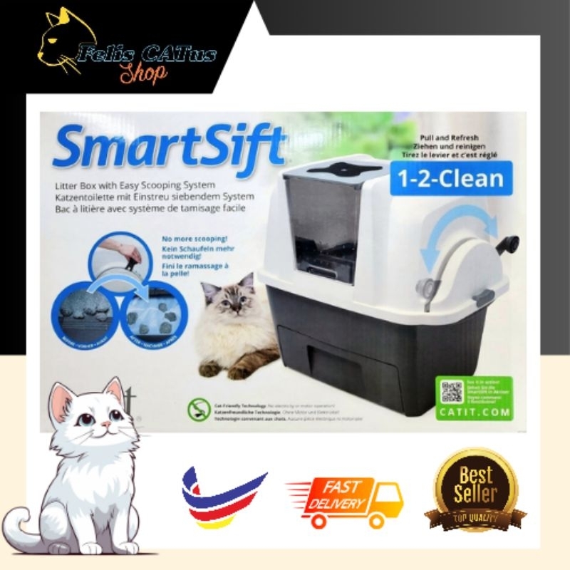 Hagen catit hotsell smartsift litter box