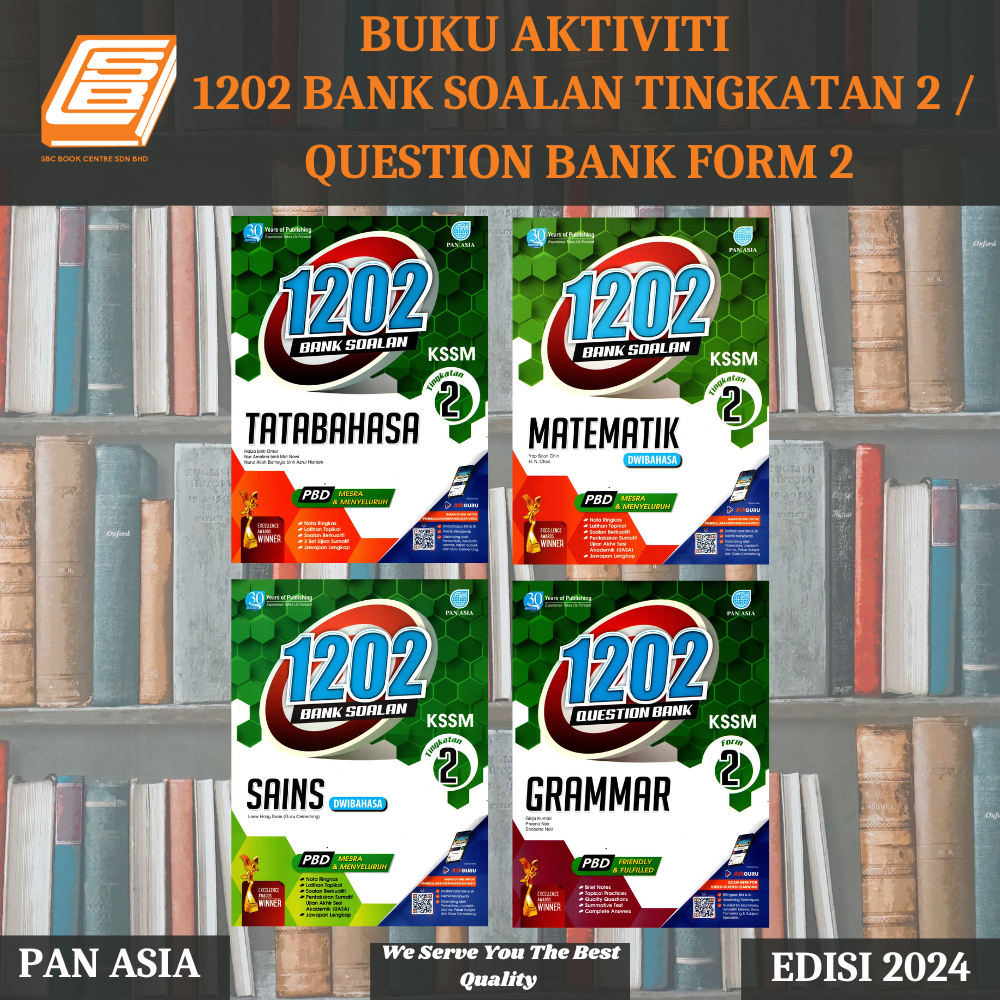 [SBCB] Buku Aktiviti : 1202 Bank Soalan Tingkatan 2 / Question Bank ...