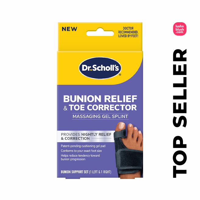 Dr. Scholl's Bunion Relief & Toe Corrector Shopee Malaysia