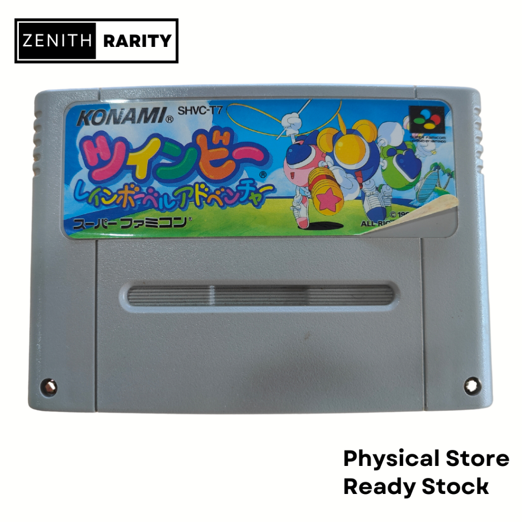 Zenith Rarity Nintendo Super Famicom SFC game Pop'n TwinBee: Rainbow ...