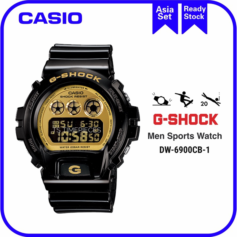 G SHOCK 100% Original DW-6900CB-1 / DW-6900CB / DW-6900 | Shopee