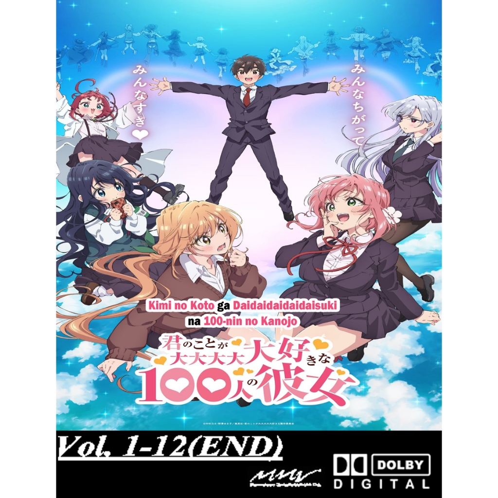 Anime Kimi no Koto ga Daisuki na 100-nin no Kanojo / The 100 Girlfriends  Who Really, Really Love You / Hyakkano | Shopee Malaysia