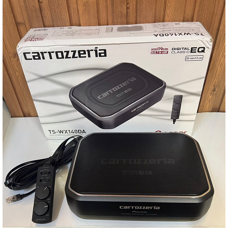 carrozzeria japan pioneer genuine Ts-wx140DA underseat subwoofer  