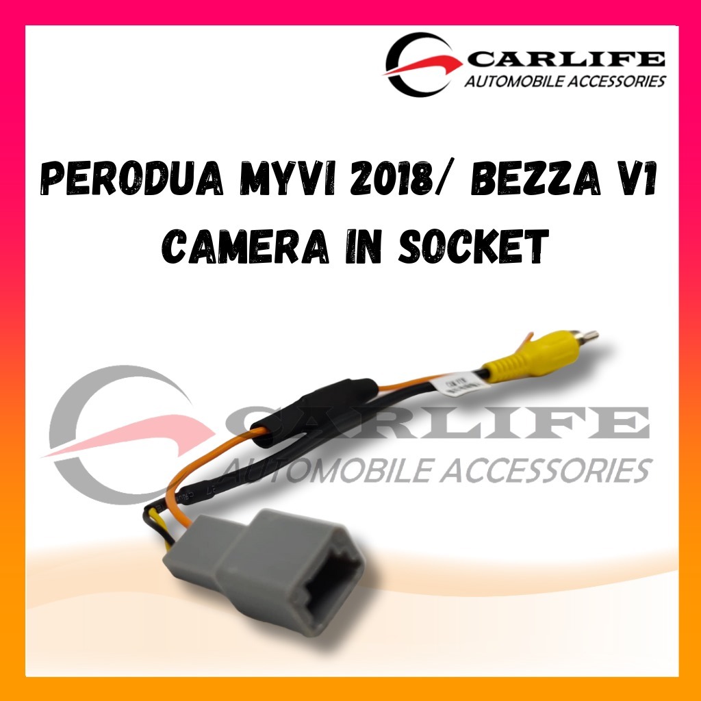 Perodua Myvi 2018 & Perodua Bezza Advance Reverse Camera In Socket ...