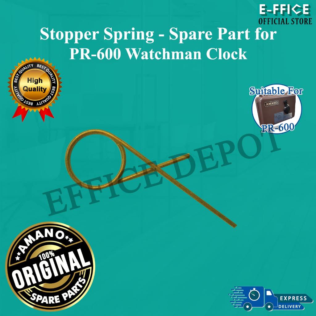 Effice Depot - Stopper Spring for AMANO PR-600 Watchman Clock Spare ...