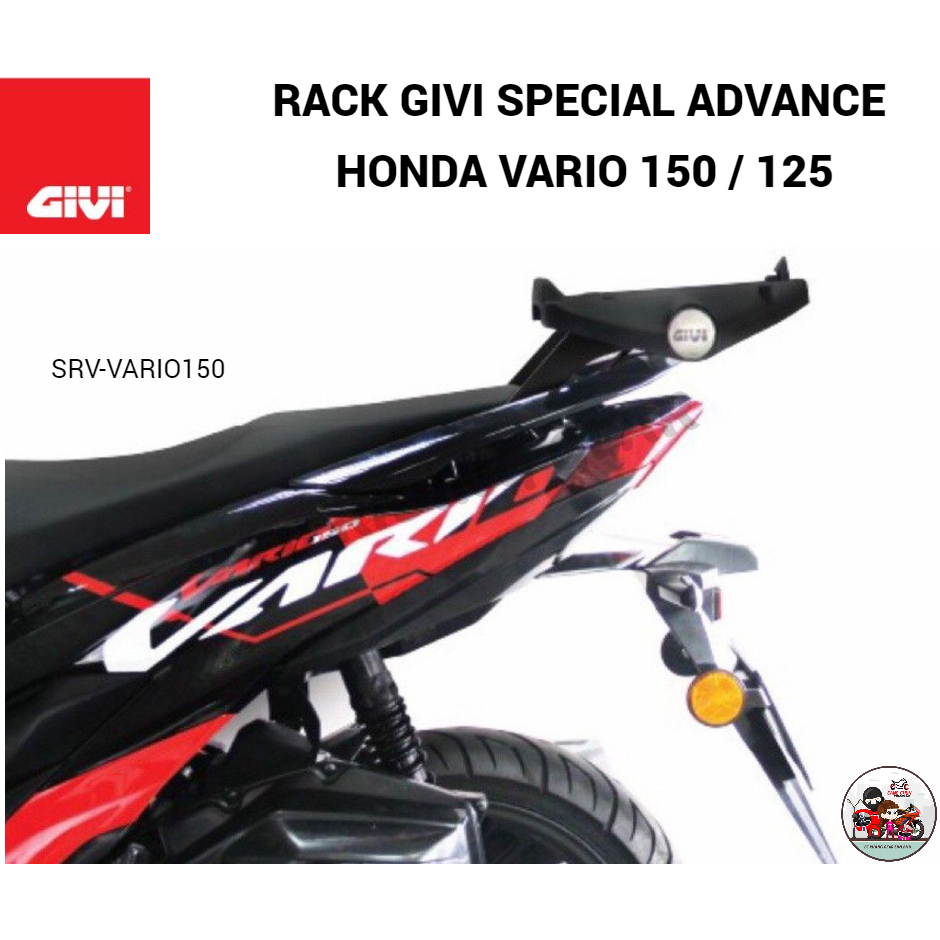 RACK GIVI SPECIAL ADVANCE HONDA VARIO 150 / 125 | Shopee Malaysia