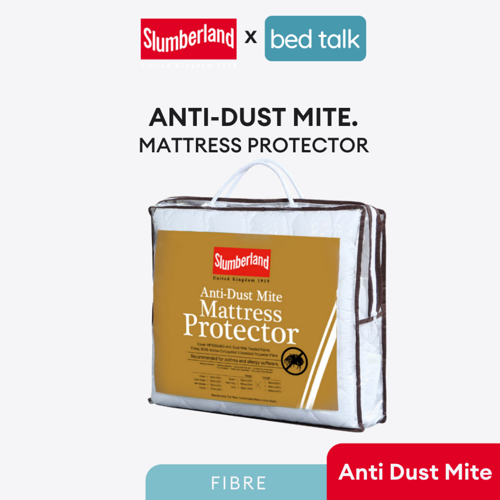 🎁 Ready Stock 🎁 Slumberland AntiDust Mite Mattress Protector