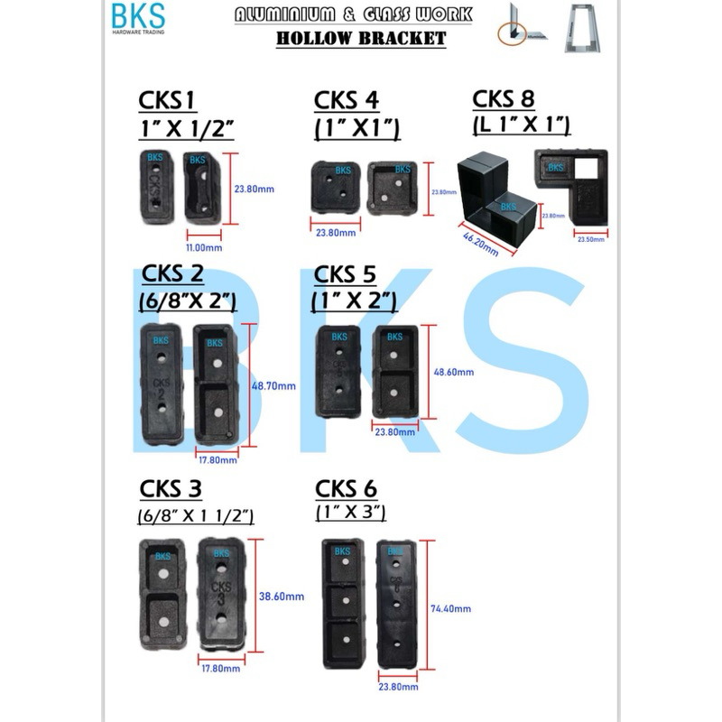 Packaging : 1 bag - Hollow Bracket | Shopee Malaysia