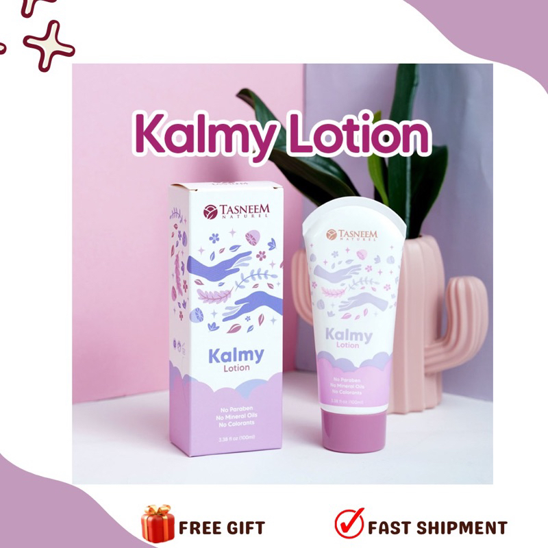 Tasneem Naturel Kalmy Lotion untuk Kulit Lembut, Ekzema Gatalgatal,Kulit Sensitif Shopee Malaysia