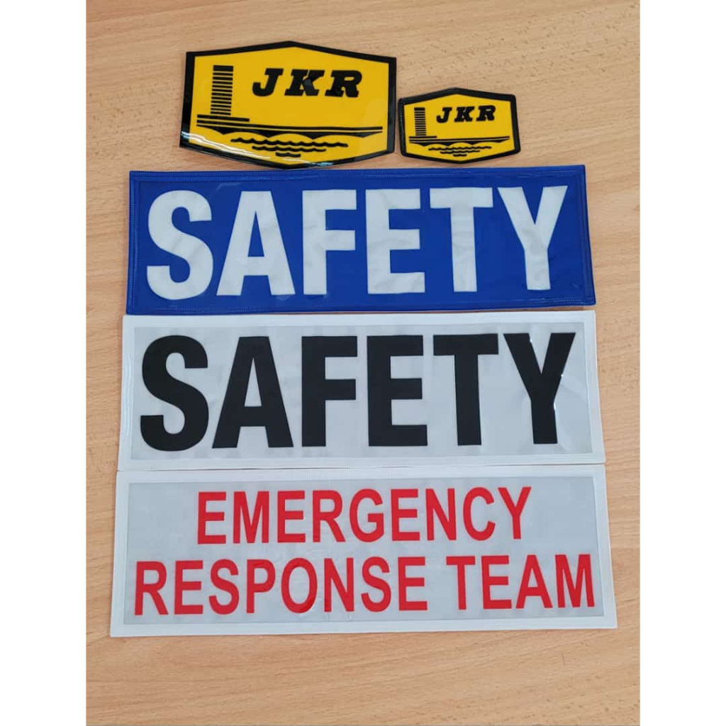 REFLECTIVE SAFETY BADGE/PATCH | Shopee Malaysia