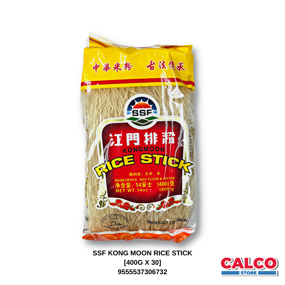 400g SSF Brand Kong Moon Rice Stick 江门排粉 Halal | Shopee Malaysia