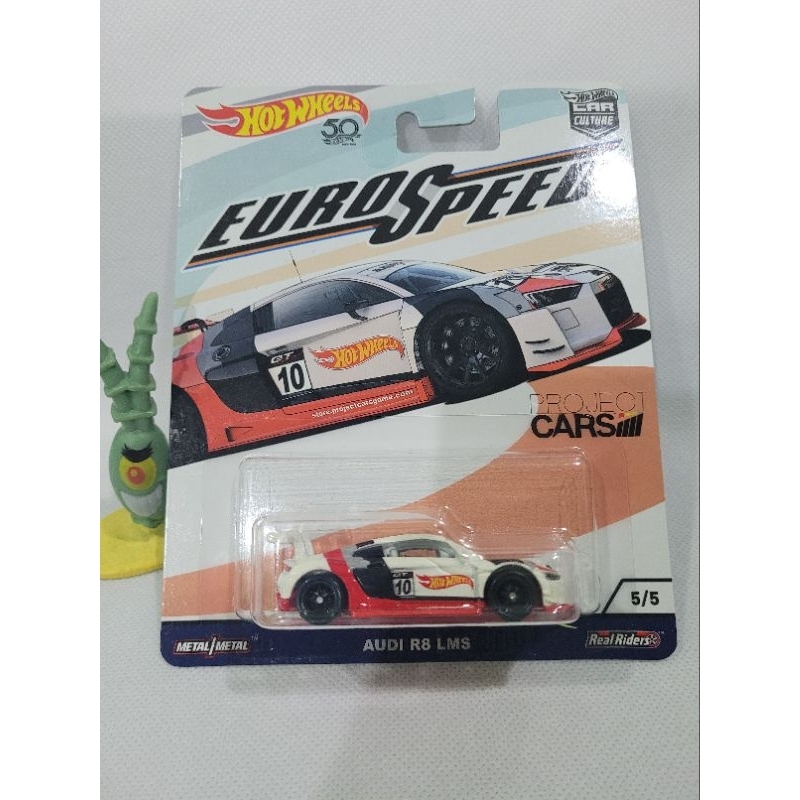 Hot Wheels Audi R8 Lms Euro Speed Shopee Malaysia