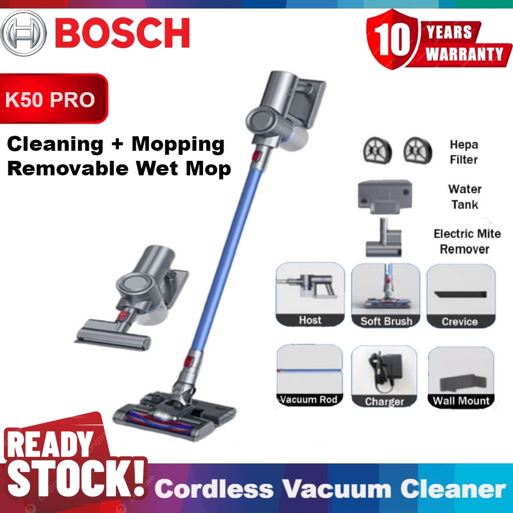 [ 2024 NEW ] Bosch Vacuum Cleaner Cordless Vacuum Cleaner K50 Pro