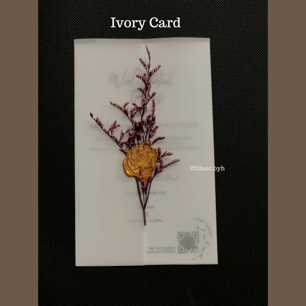 KadKahwin PinterestKad Kahwin AestheticDried FlowerBaby ShowerMajlis AkikahWishTranslucent