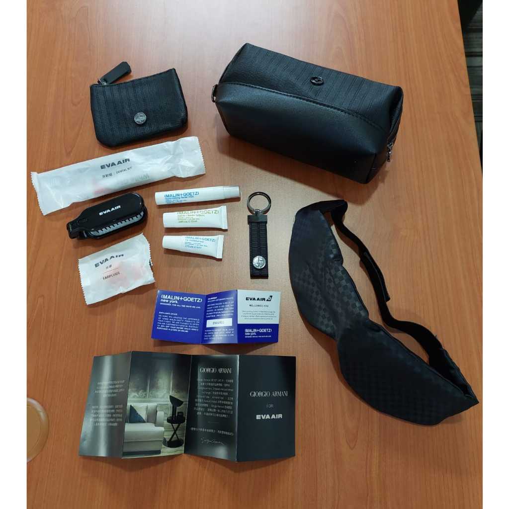 BRAND NEW!!! EVA Air Business Class Amenity Kit with Armani and