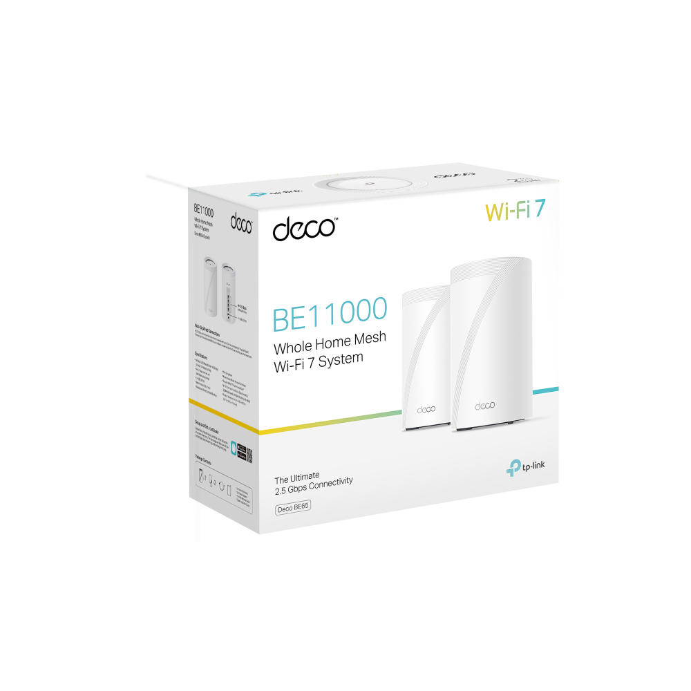 TP-LINK DECO BE65 (1 PACK) / (2 PACK) / (3 PACK) BE1100 TRI-BAND