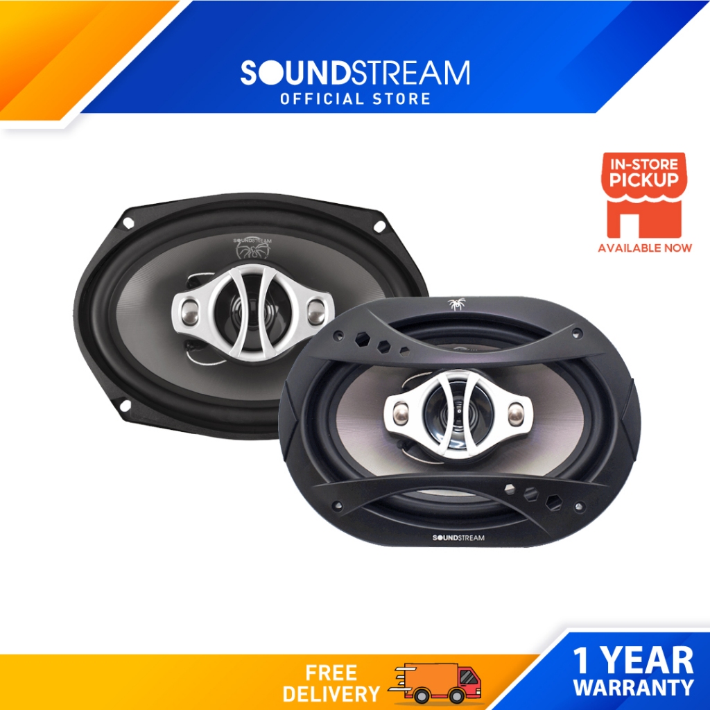SOUNDSTREAM Full Range Speaker with Mica Injection Woofer (6 x 9