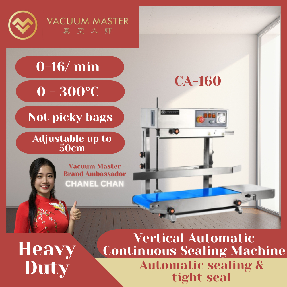 (CA 160) Vertical Automatic Continuous Sealing Machine - Heavy Duty ...