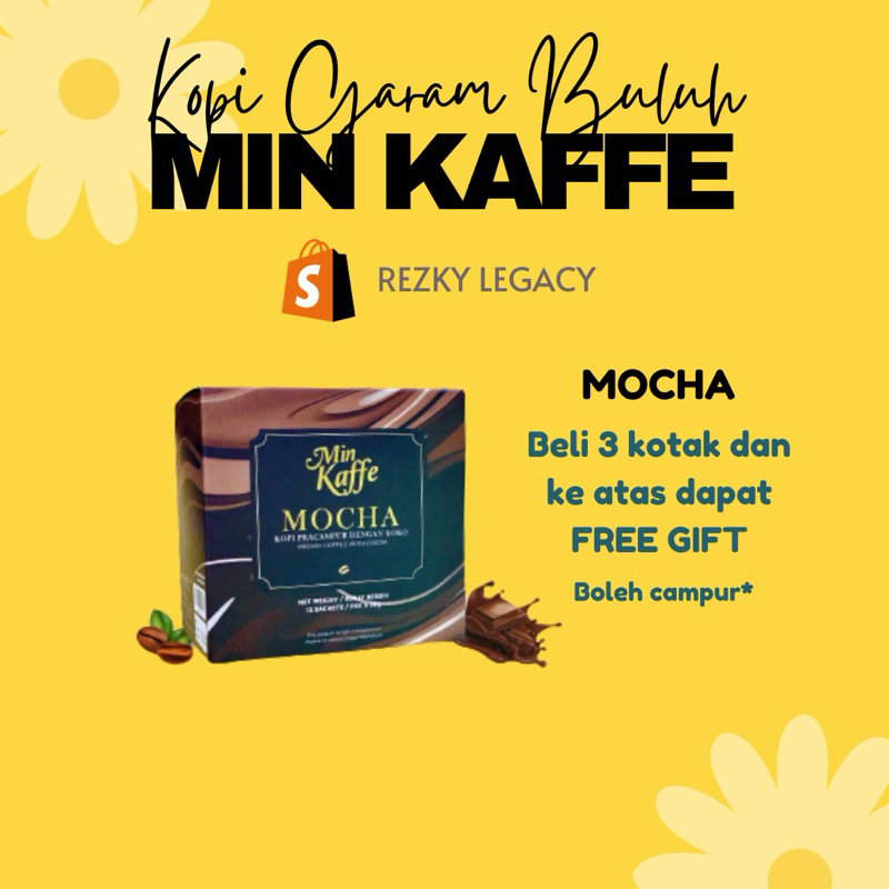 MIN KAFFE ORIGINAL HQ | Classic, Enhanced, Mocha, Cappuccino | Shopee ...