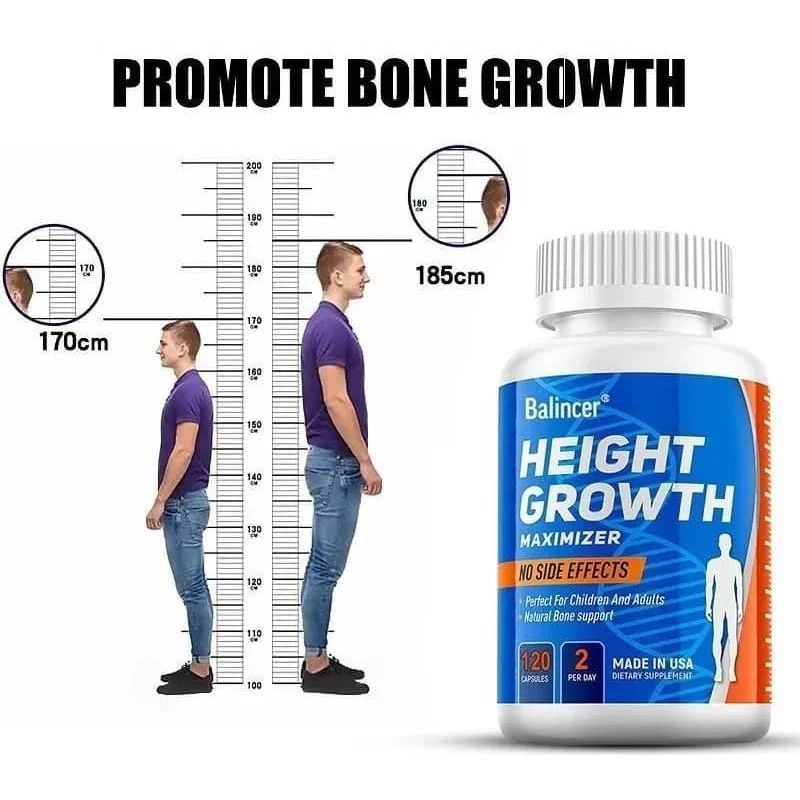 100 Original Products.120 Capsule. Natural Height growth