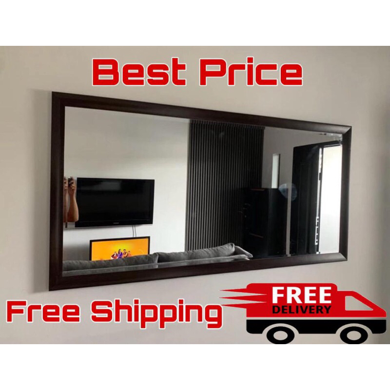 CERMIN DINDING GANTUNG BESAR/BIG WALL MIRROR HIGH QUALITY LOW PRICE ...