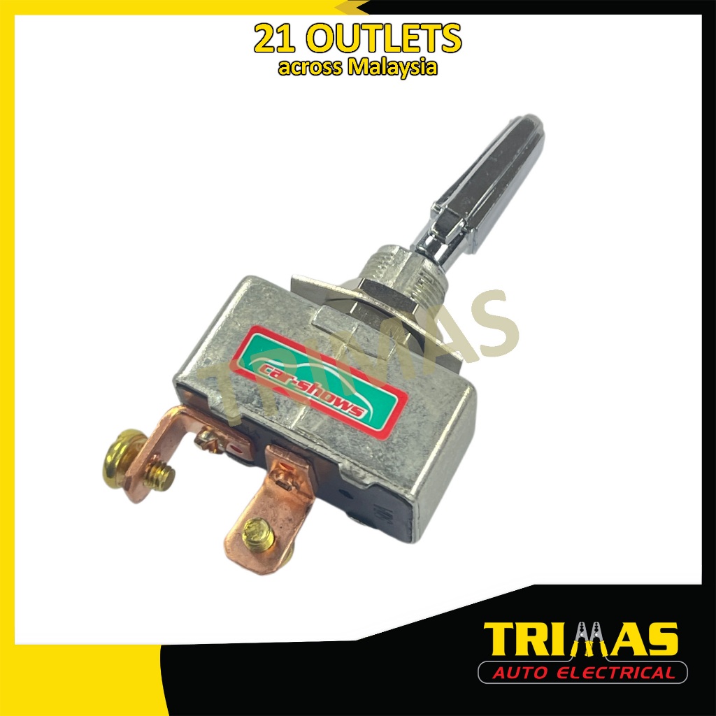 2 Pin On Off Heavy Duty Toggle Switch (1pc) | Shopee Malaysia