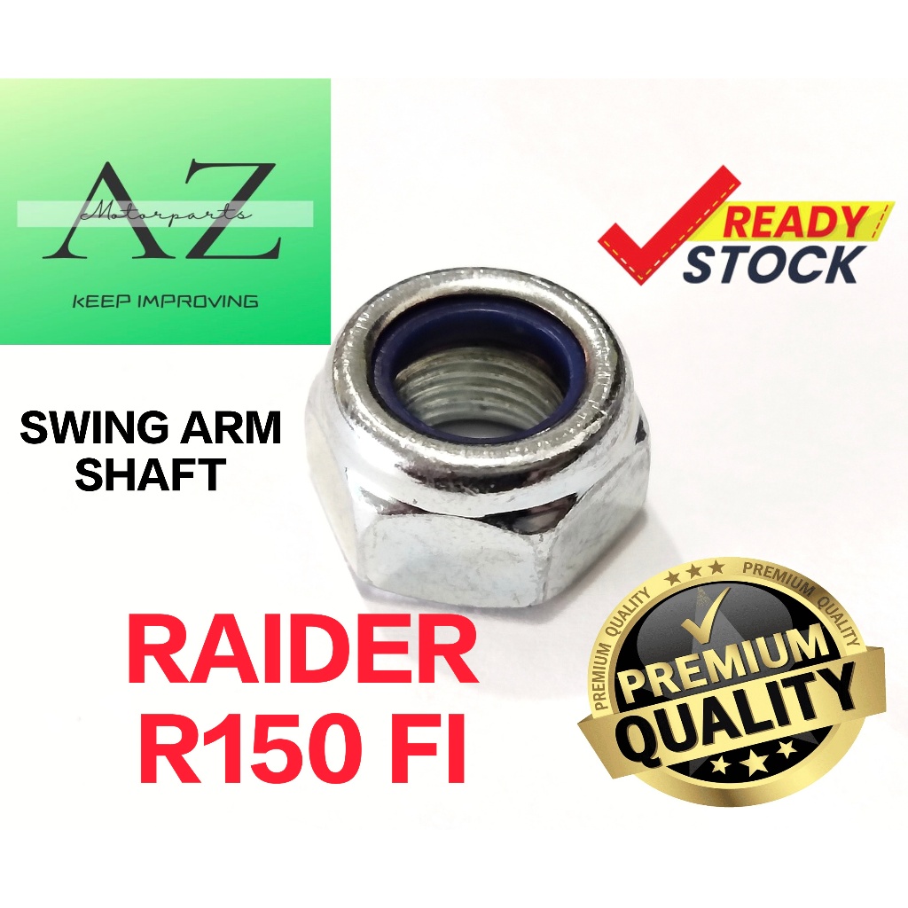 SUZUKI RAIDER R150 FI SWING ARM SHAFT SAFETY LOCK NUT | Shopee Malaysia