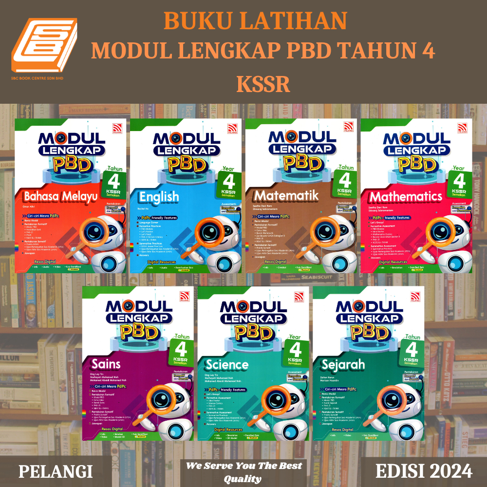 [SBCB] Buku Latihan : Modul Lengkap PBD Tahun 4 Semakan KSSR ( Pelangi ...