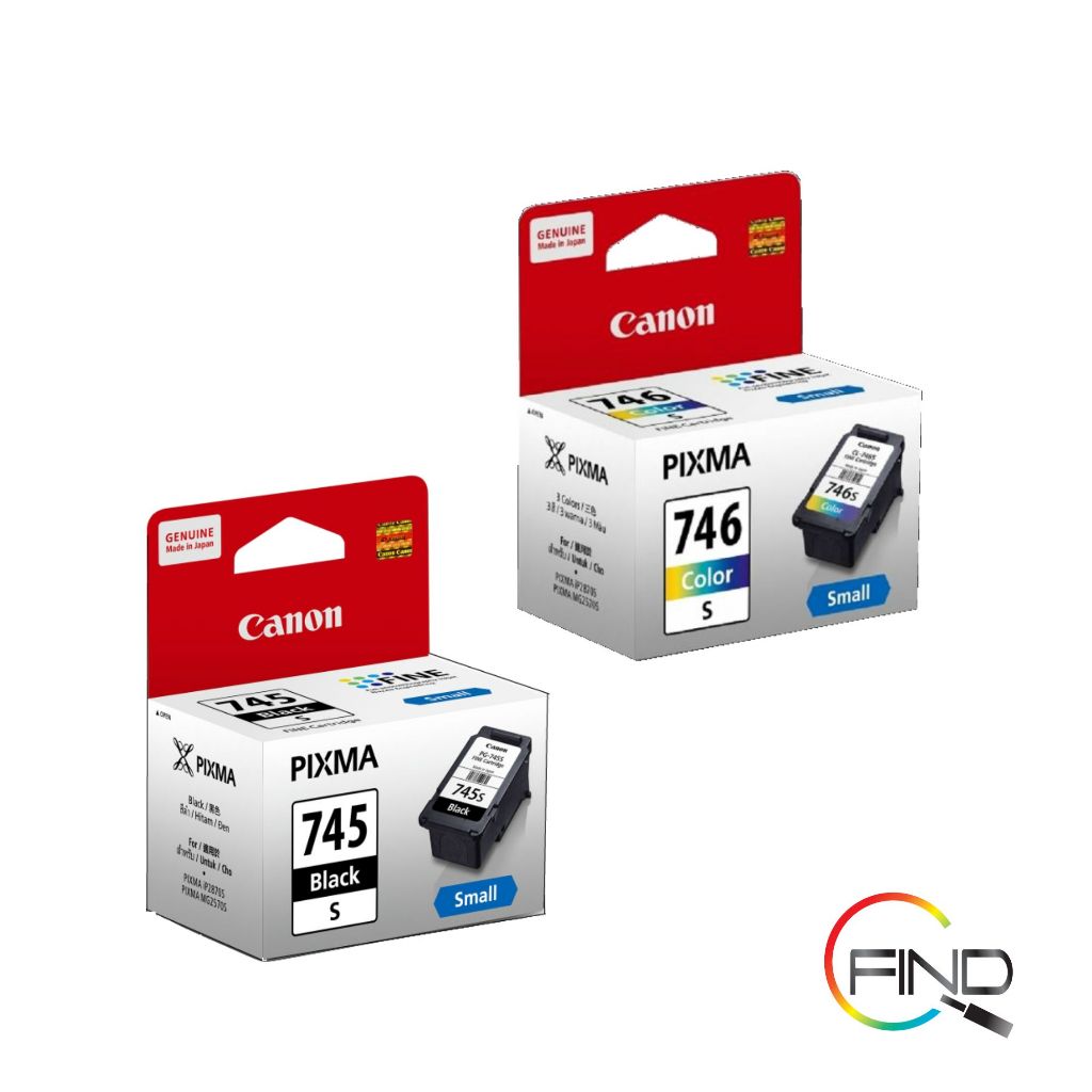 CANON PG-745S BLACK CARTRIDGE + CL-746S COLOR CARTRIDGE for TS207/TS307 ...