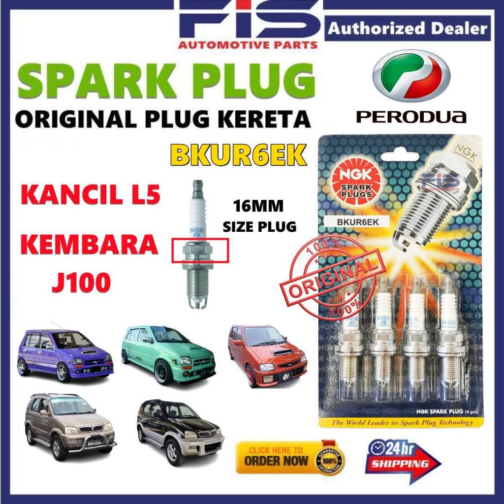 FIS Car Ignition Coil Plug Perodua Kembara 1.3 J100 Old Model Spark