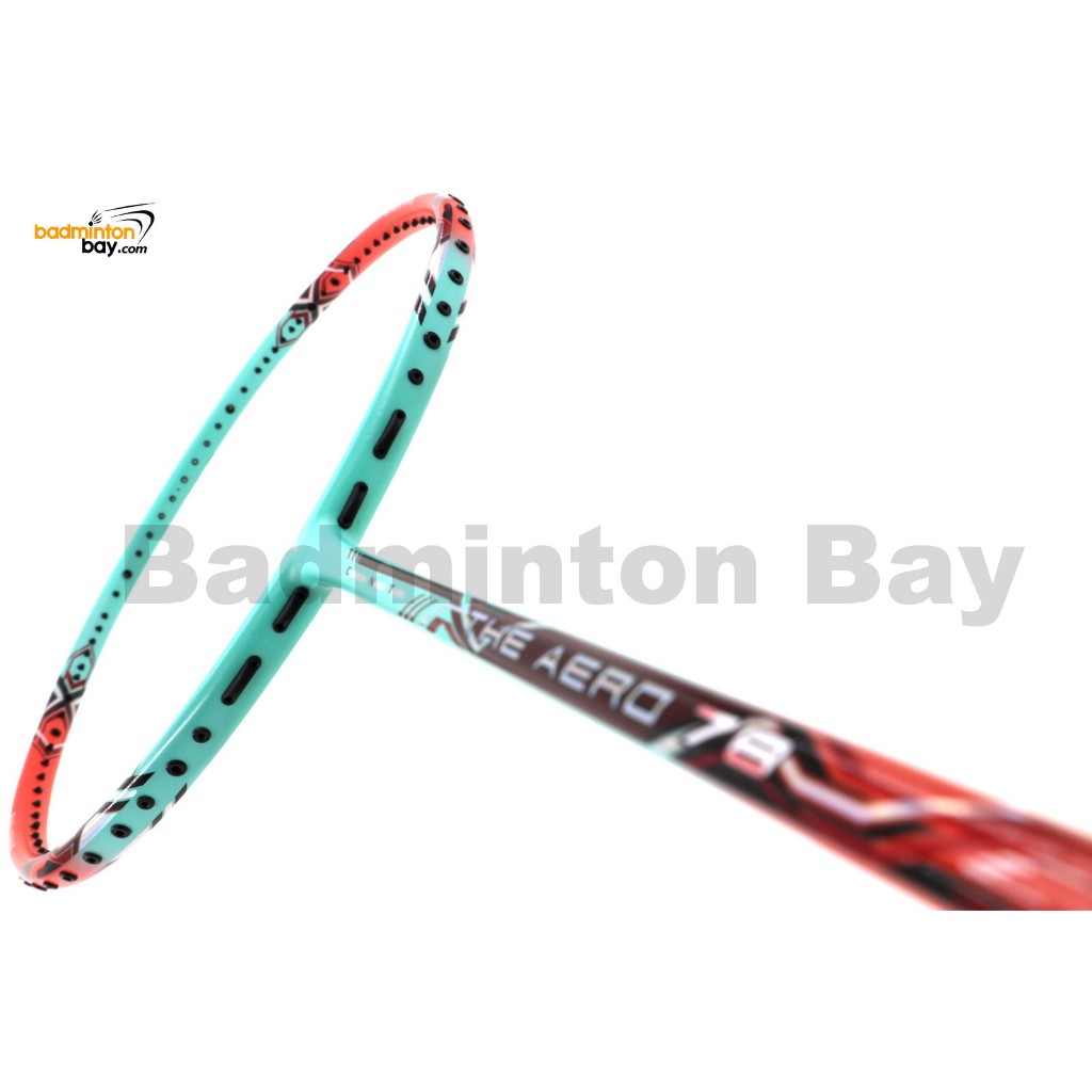 Flex Power The Aero 78 White Light Purple Badminton Racket 6U