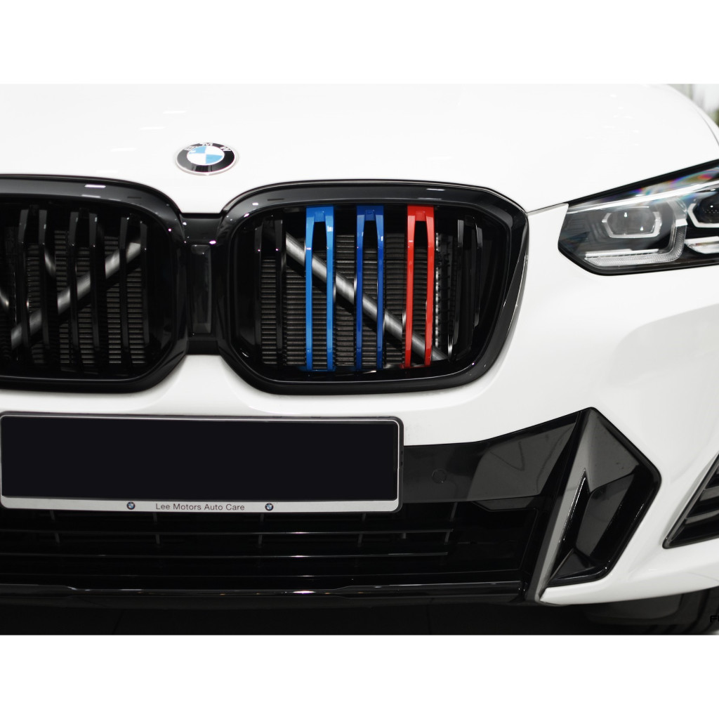 Uitlaatsierstuk 1 Paar Auto Uitlaat Tip Voor Bmw G01 Voor X3 G02 Voor X4 2019 2020 Rvs Uitlaat Tip Uitlaatpijp Vierkante Uitlaat Auto-uitlaatpijp (Kleur : zwart