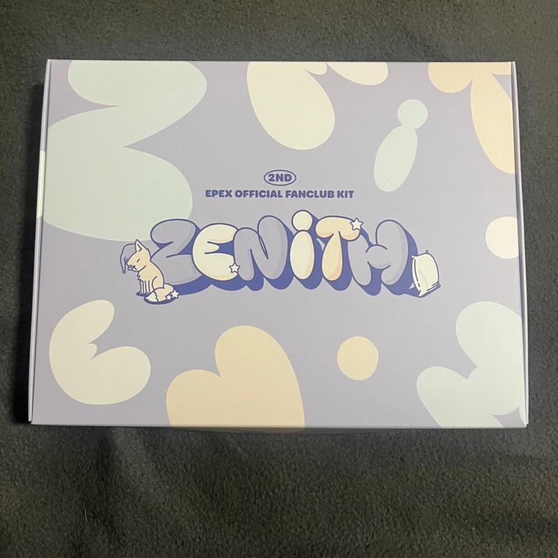 EPEX ファンクラブ　ZENITH  1期　キット epex ファンクラブキット ゼニス1期（EPEX ZENITH KIT SHIP FROM
