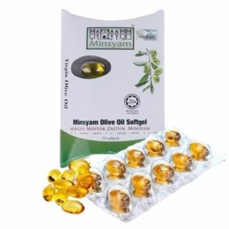 MINSYAM OLIVE OIL SOFTGEL 20'S Shopee Malaysia