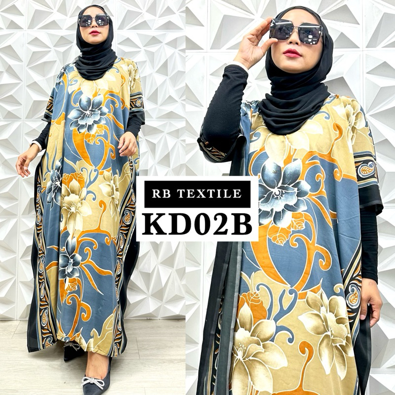 Kaftan Wanita Dewasa Baju Kelawar Free Size Baju Tidur Kaftan Dubai