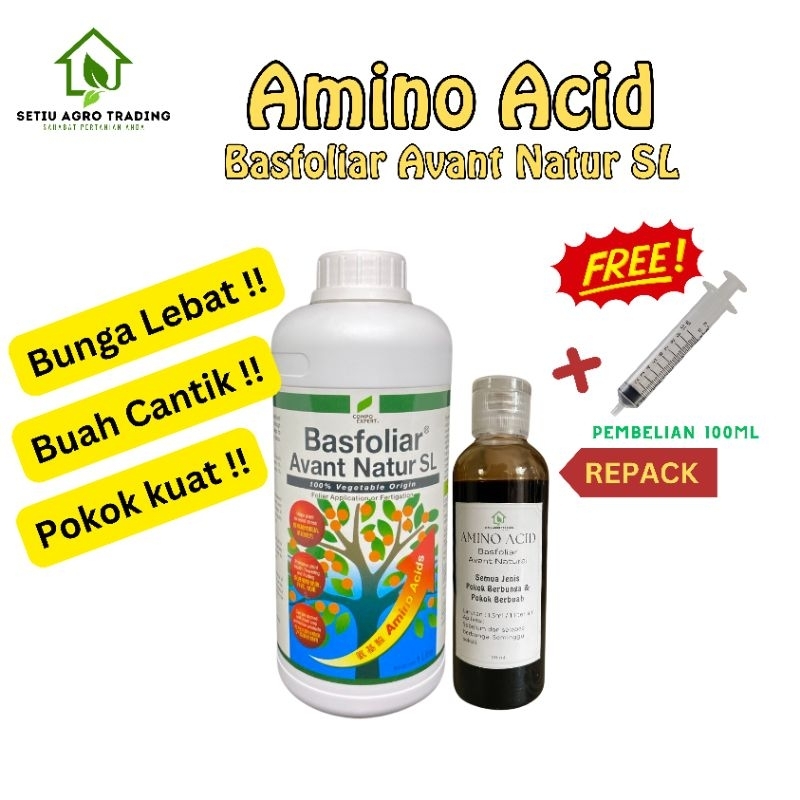 Basfoliar Avant Natur Sl Baja Foliar Asid Amino Amino Acids