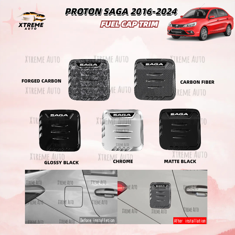 XTREME AUTO saga vvt 20162024 fuel cap trim car accessories Shopee