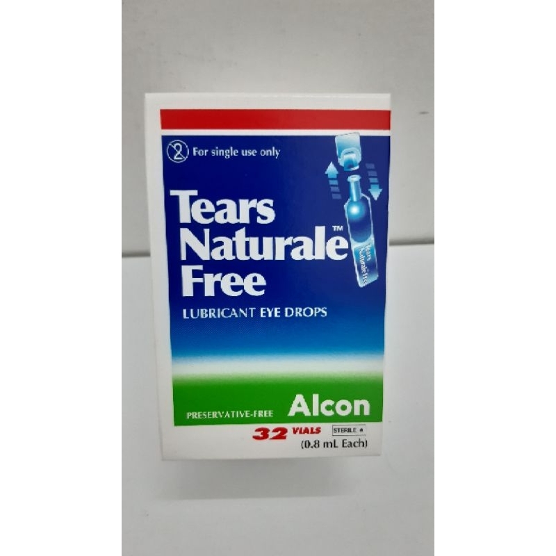 Alcon Tears Naturale Free Lubricant Eye Drops 32's [EXP:09/24] | Shopee ...