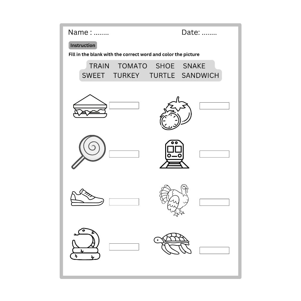 Alphabet practice abc writing tracing coloring latihan menulis