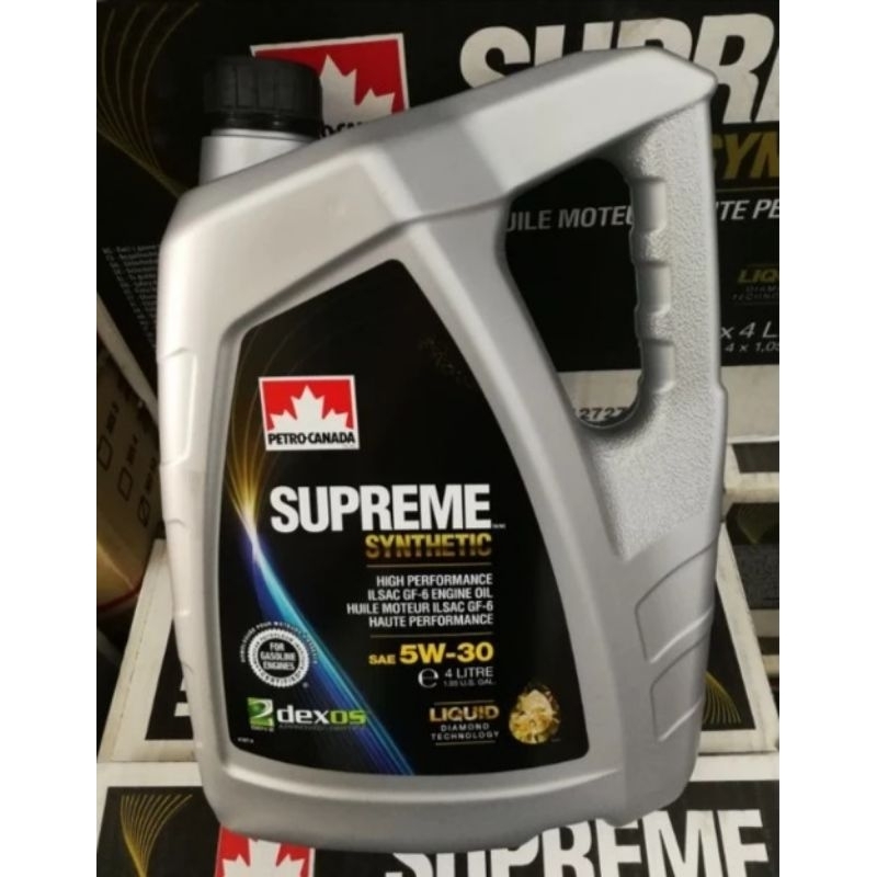 Petro-Canada Supreme 5W-30 4 liter fully | Shopee Malaysia