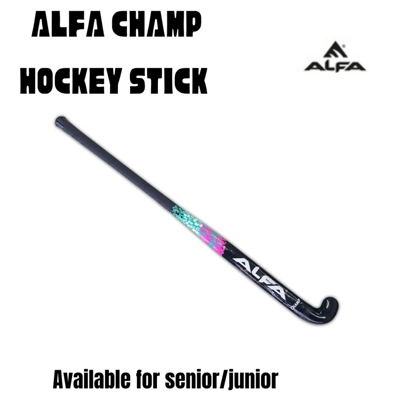 ALFA HOCKEY STICK CHAMP(SR/JR) HIGH QUALITY | Shopee Malaysia