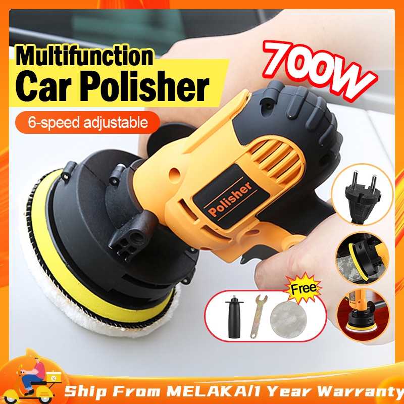 5'' Car Polisher Sander Buffer Electric Car Polishing Machine DIY Mesin ...