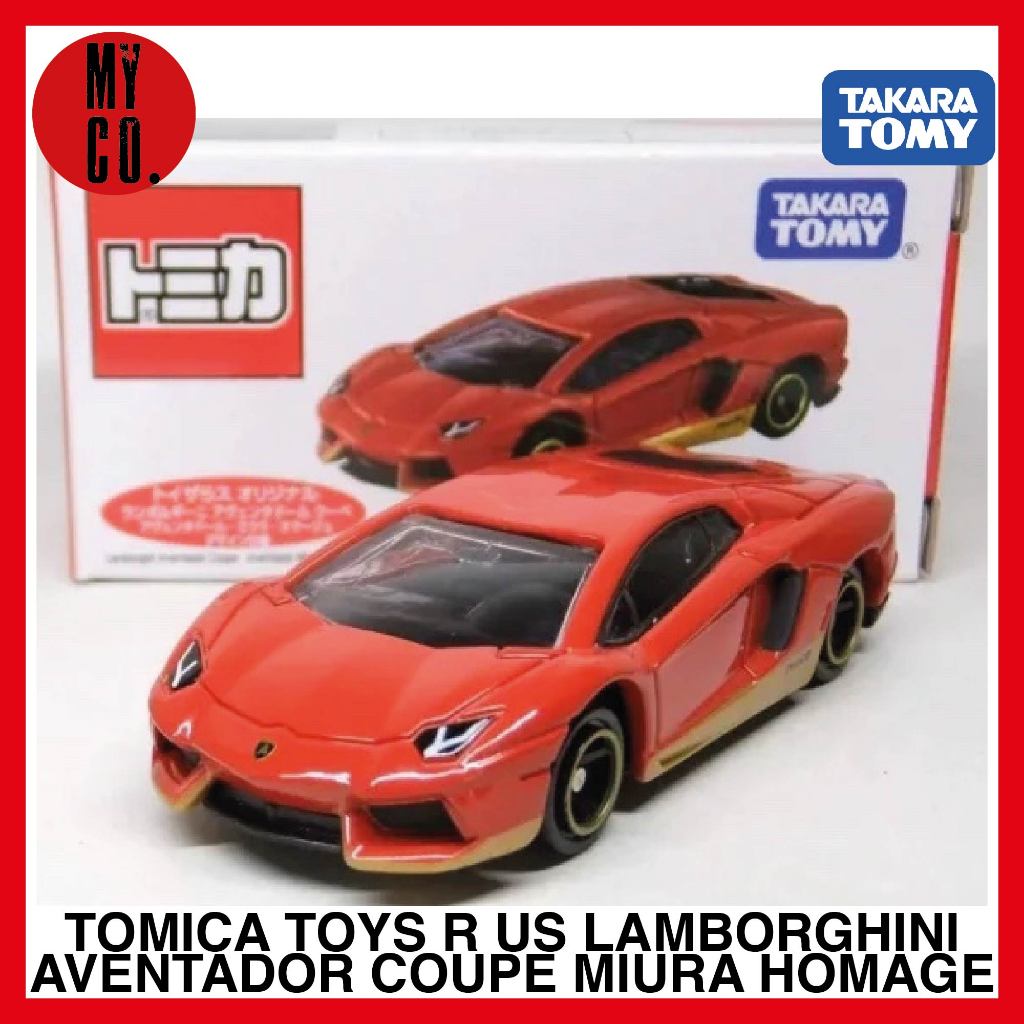 TOMICA TOYS R US LAMBORGHINI AVENTADOR COUPE MIURA HOMAGE TAKARA TOMY Shopee Malaysia