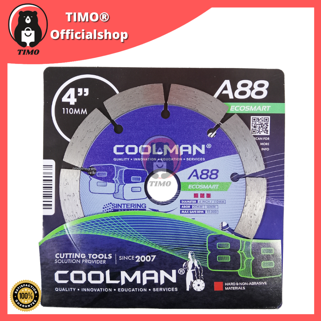 Coolman A88 Segmented Blade 110MM 4
