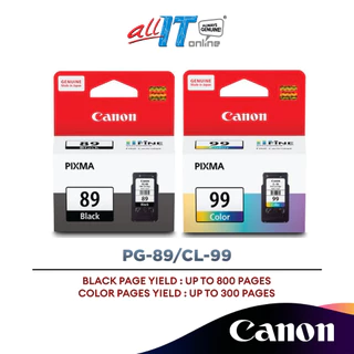 Canon PG-89 / CL-99 Ink Cartridge for Printer E560 / E560R 89 99 PG89 CL99