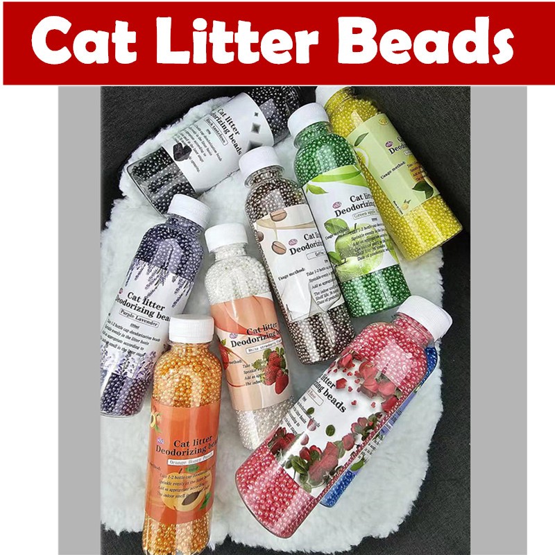 MALAYSIA STOCK! Cat Litter Deodorant Beads Activated Charcoal Absorbs